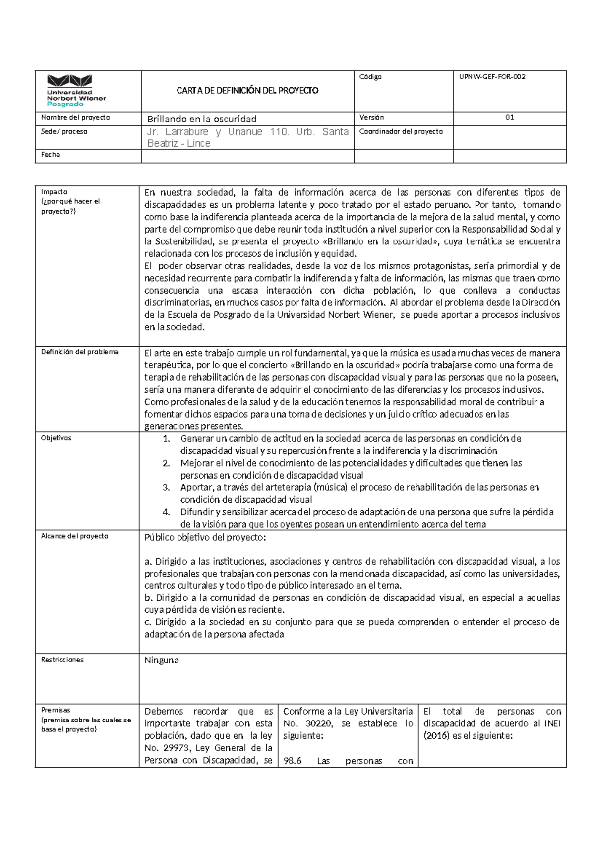 Modelo de Responsabilidad Social (3) (1)-1 - CARTA DE DEFINICIÓN DEL ...