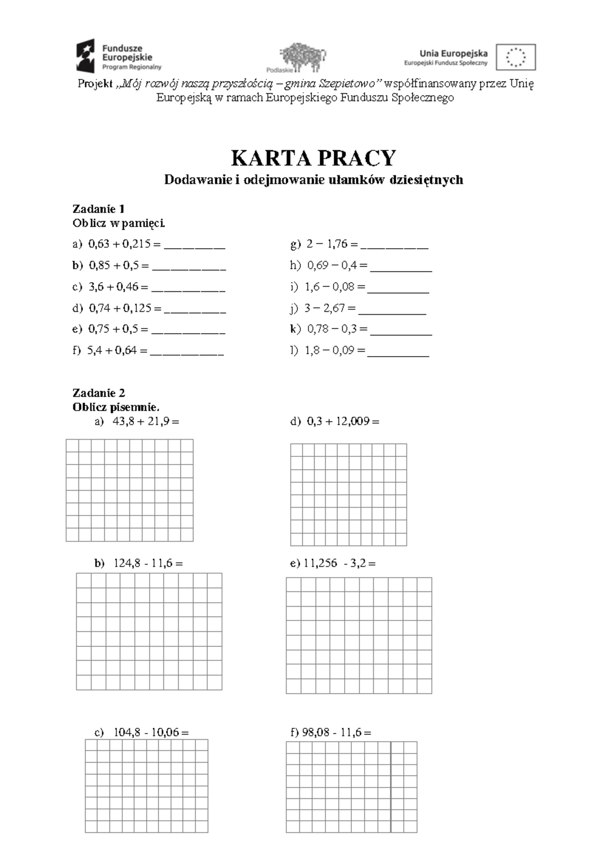 Tajemnice Przyrody - Klasa 4 - Dział 5 - Test - Grupa A | strona 1 z 2
