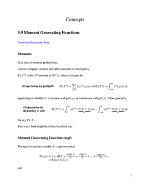 5.6 - Total Probability and Tower Property - Concepts 5 Total ...