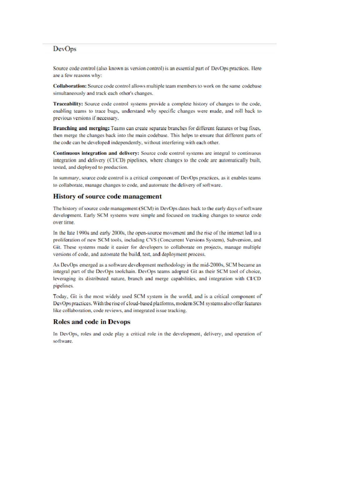 Devooopes notes - dev - DevOps Source code control (also known as ...