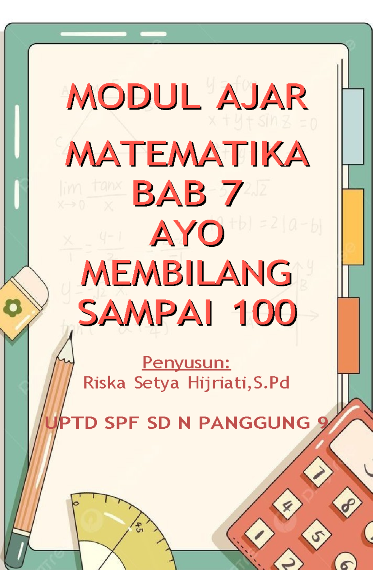 RPP Matematika Kelas 2: Ayo Membilang Sampai 100 - Studocu