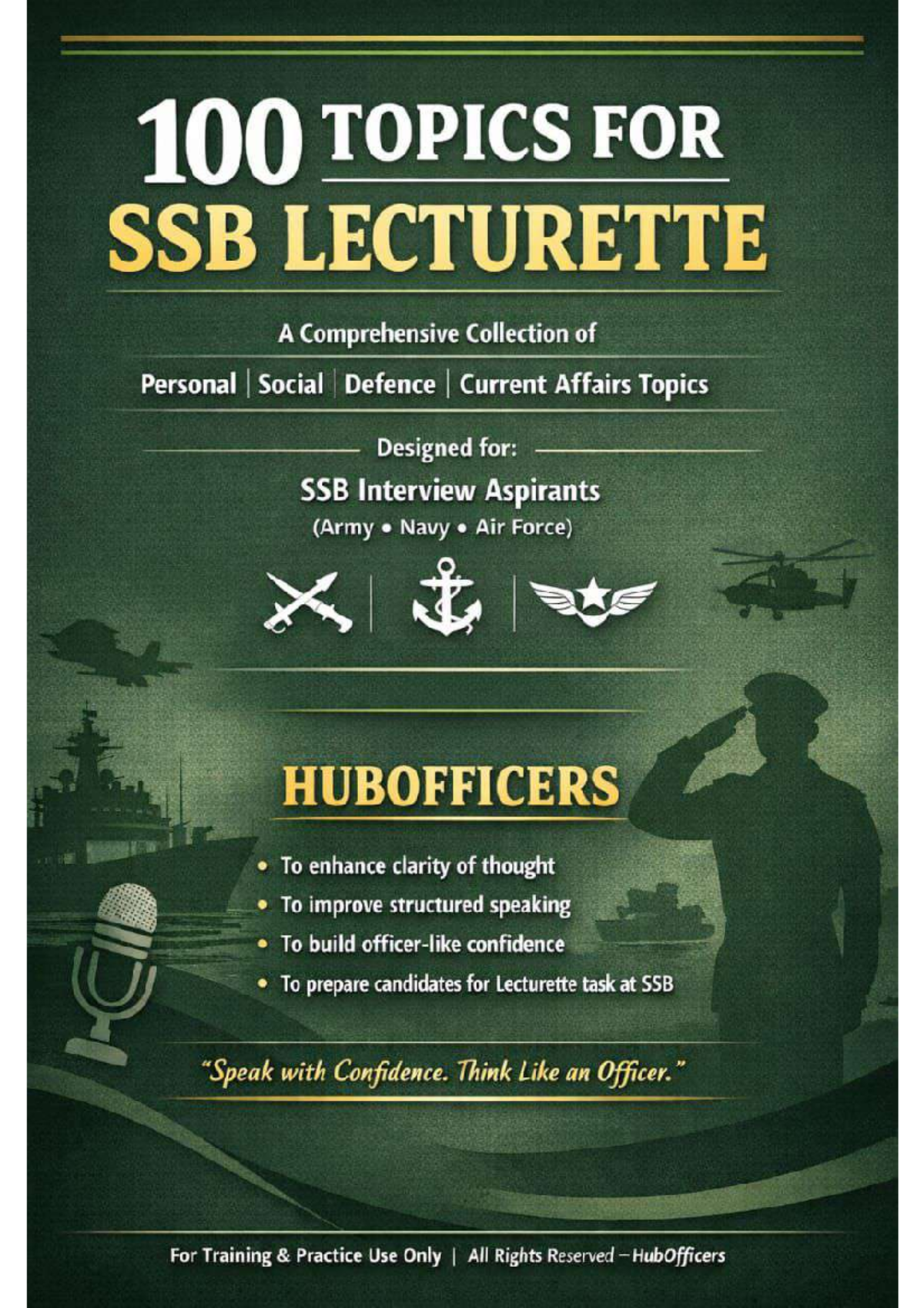 Hubofficers 100 Key Lecturette Topics for Discussion - Studocu
