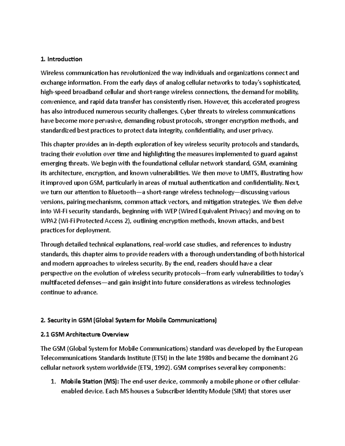 WT Module 5 - Wireless Security Protocols and Standards Overview - Studocu