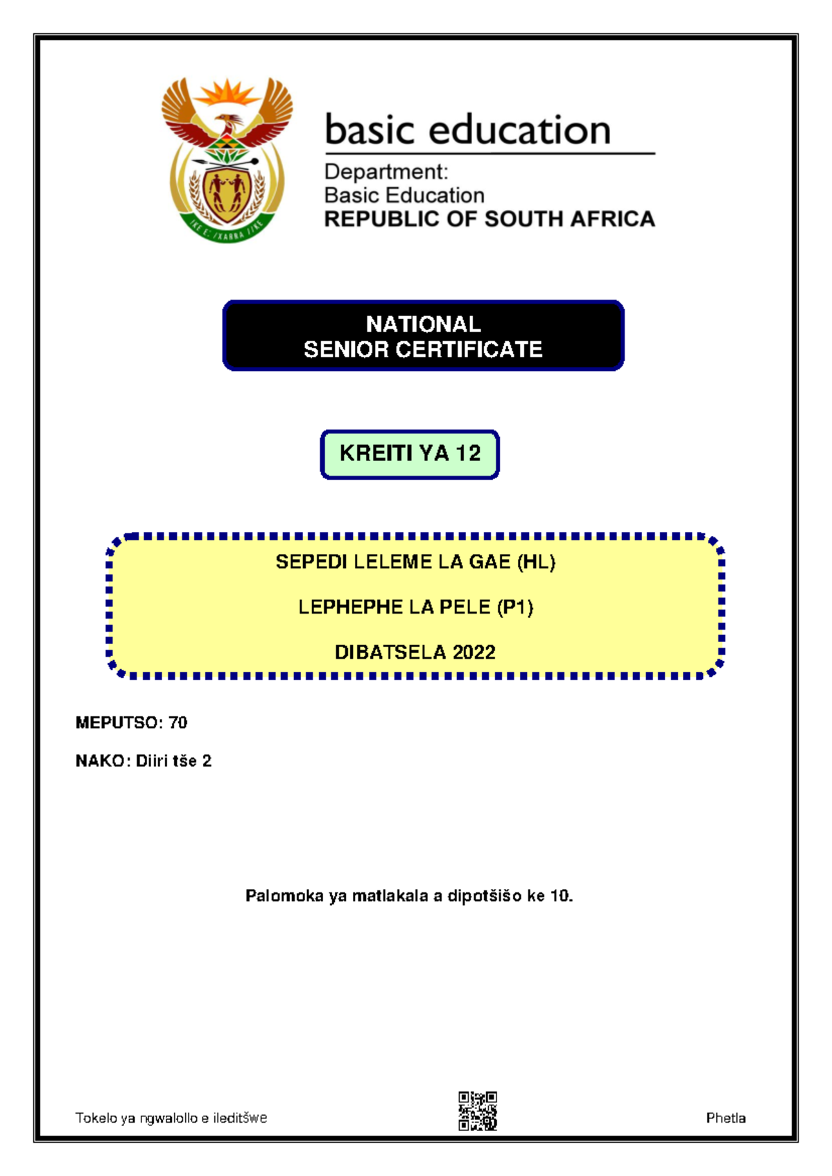 sepedi-hl-p1-national-senior-certificate-exam-guidelines-2022-studocu