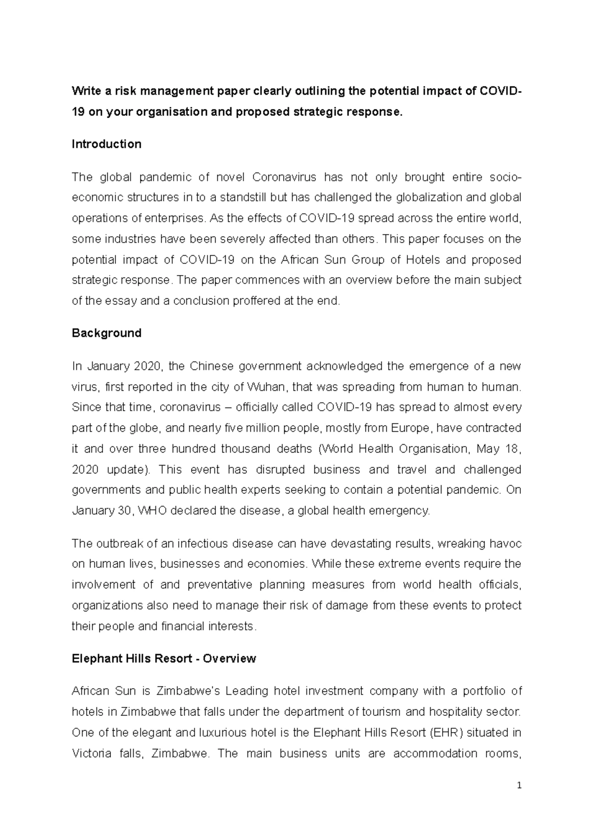 Case Study 1: Ethical Analysis of Shein in Advanced Strategic Marketing ...