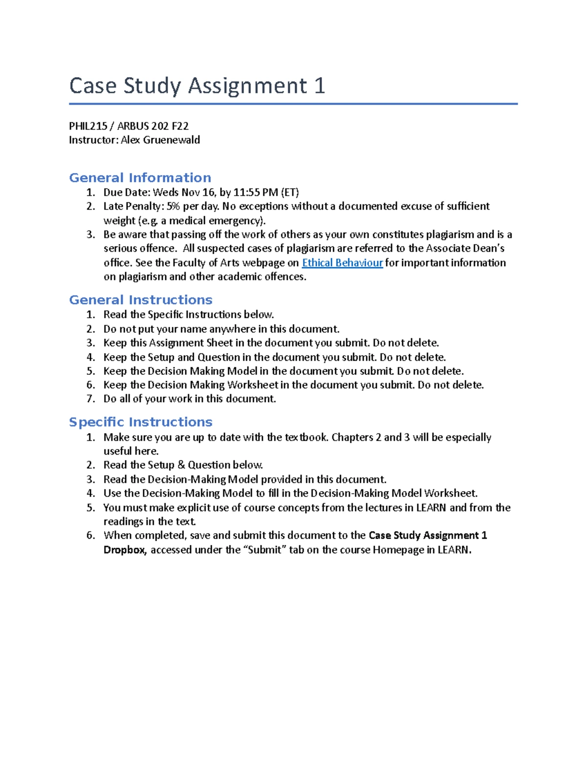 215 Assignment 2 S21 - Assignment Sheet for Assignment 2 PHIL215 ...