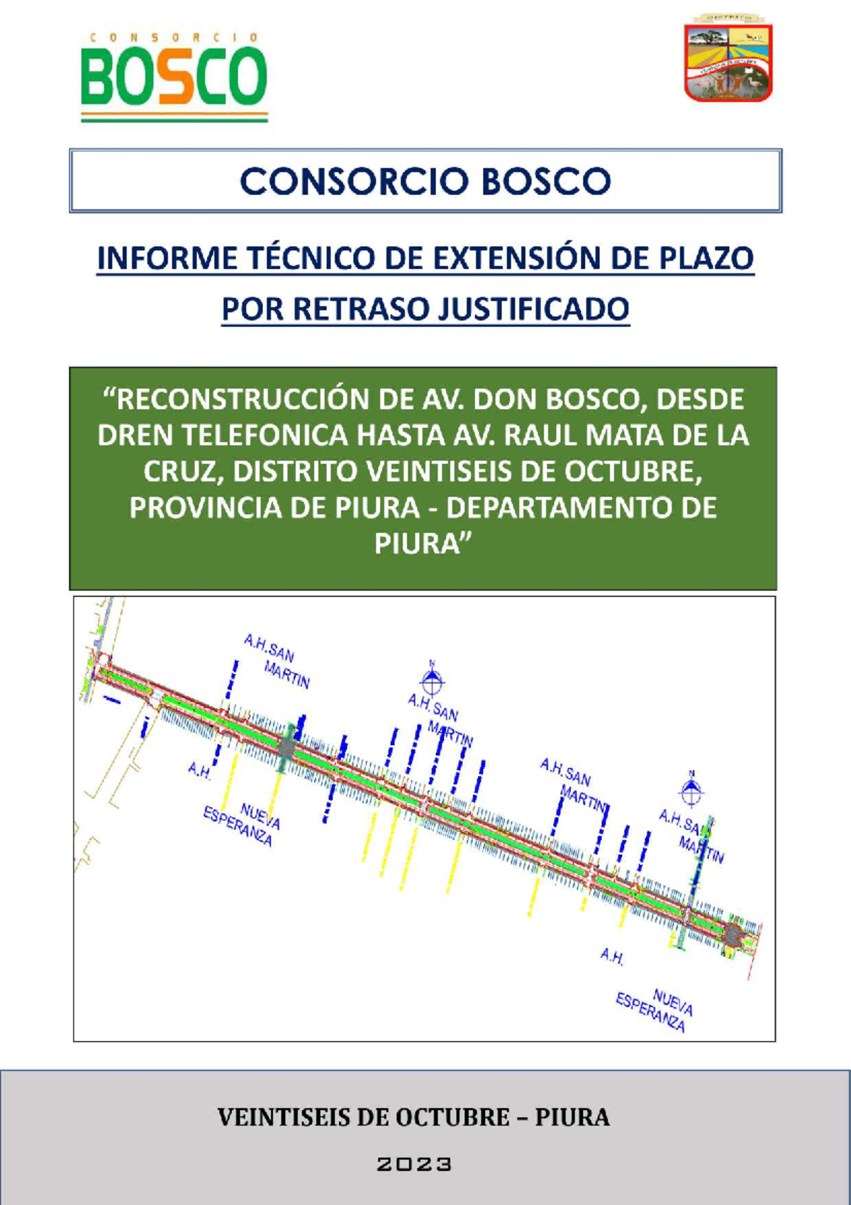 Informe Técnico de Ampliación de Plazo por Retraso - X 38 - Document Preview