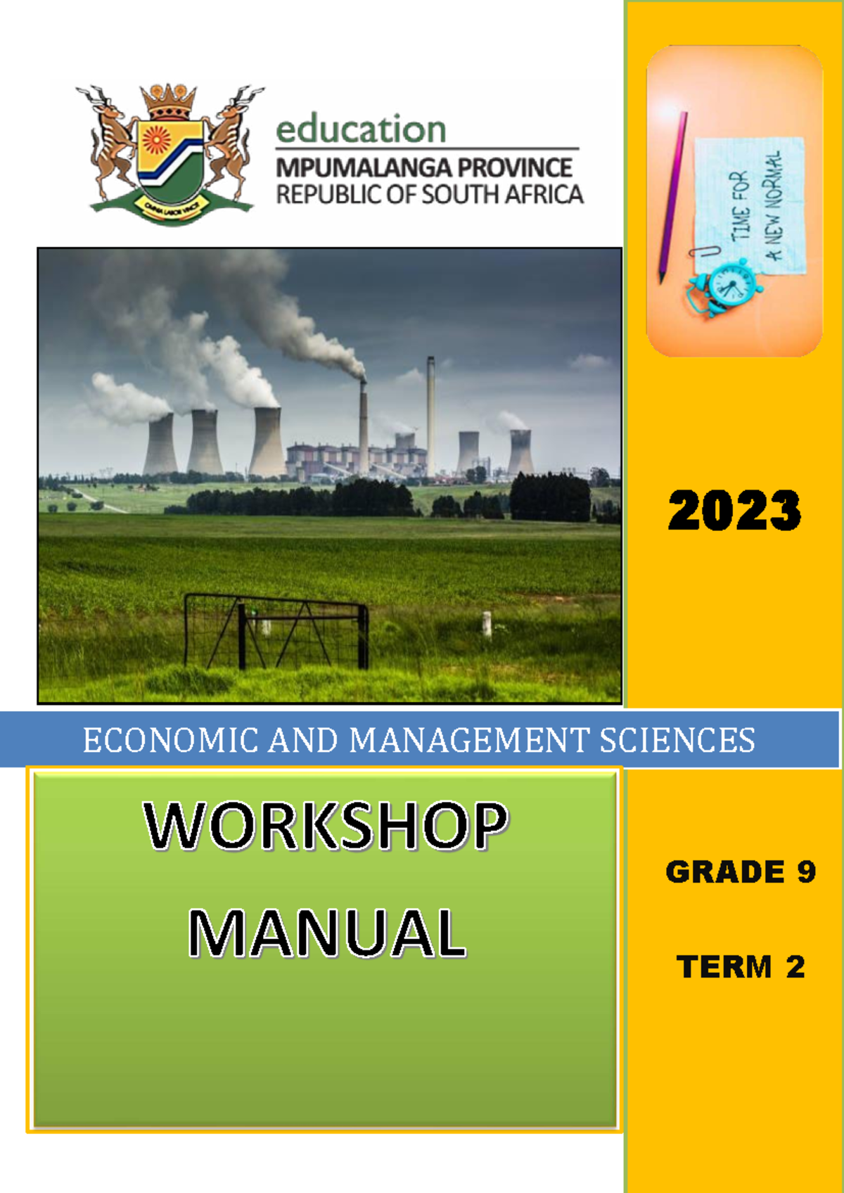 2023 GR. 9 EMS TERM 2 WORKSHOP MANUAL - Studocu