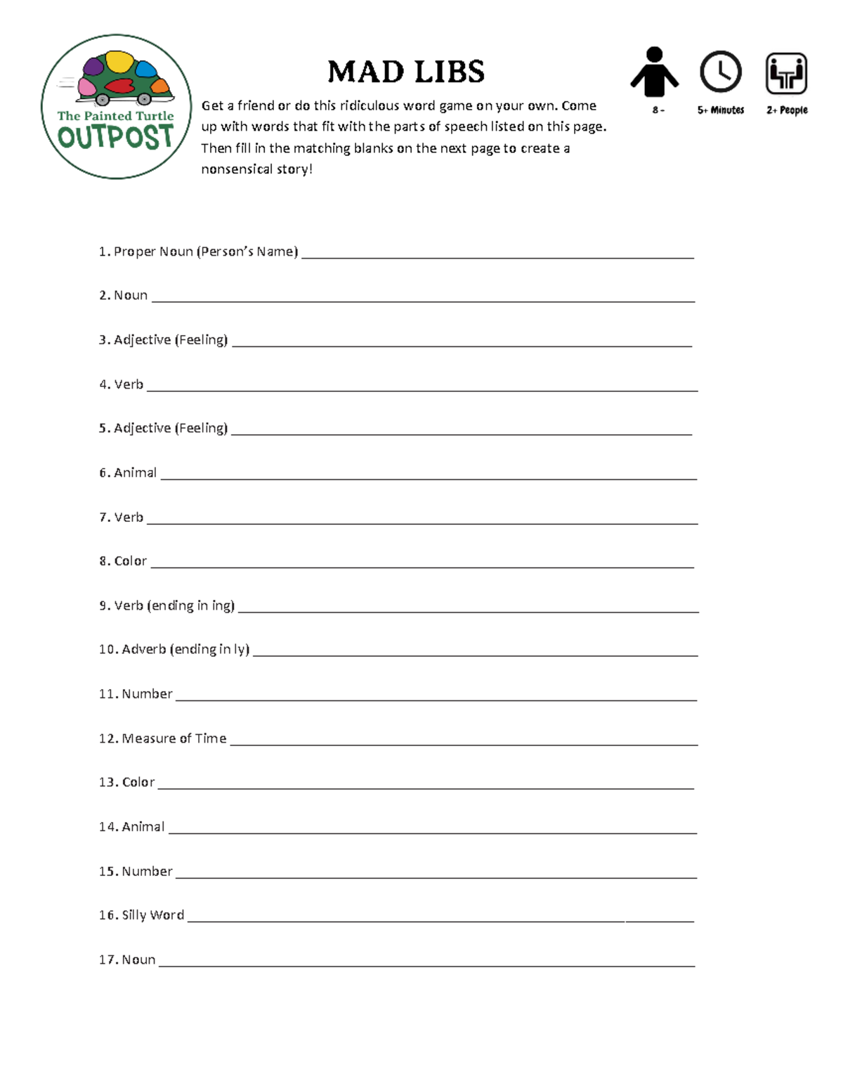 Mad Libs Activity Guide: Fun with Jimmy Fallon! - Studeersnel