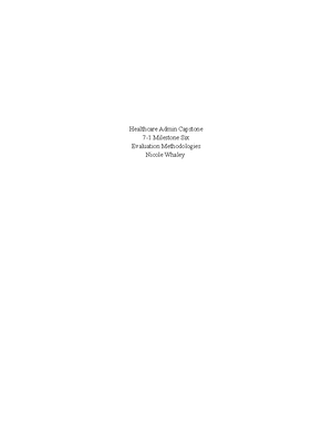 HCM 700 Capstone: Milestone Two Proposal on Patient Safety Needs - Studocu