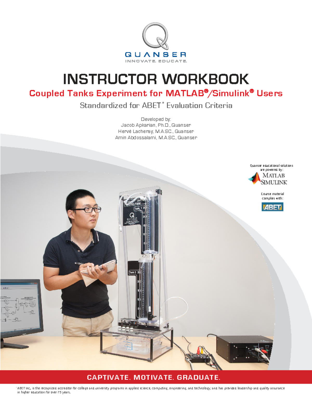 Coupled Tanks Experiment Workbook for MATLAB Users (Courseware) - Studocu