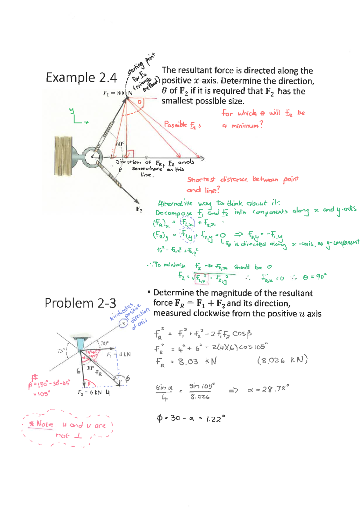 L3and4 - Introductory Lecture on Vectors and Resultant Forces - Studocu