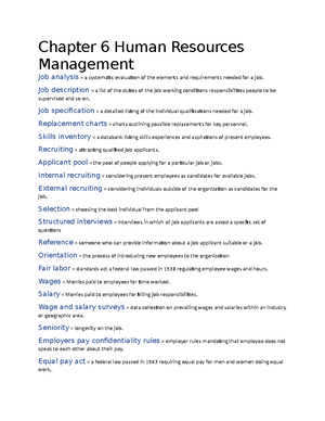 Chapter 5 Managing and Organizing Business - Chapter 5 Managing and ...