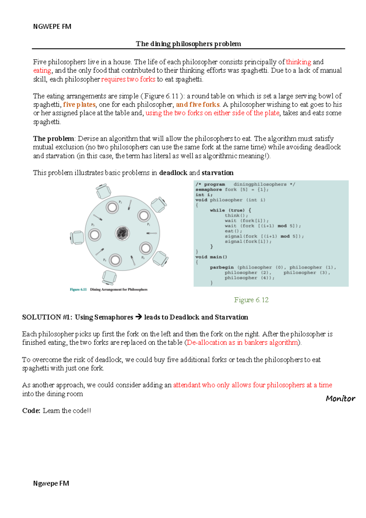 The Dining Philosophers Problem: Algorithmic Solutions & Challenges ...