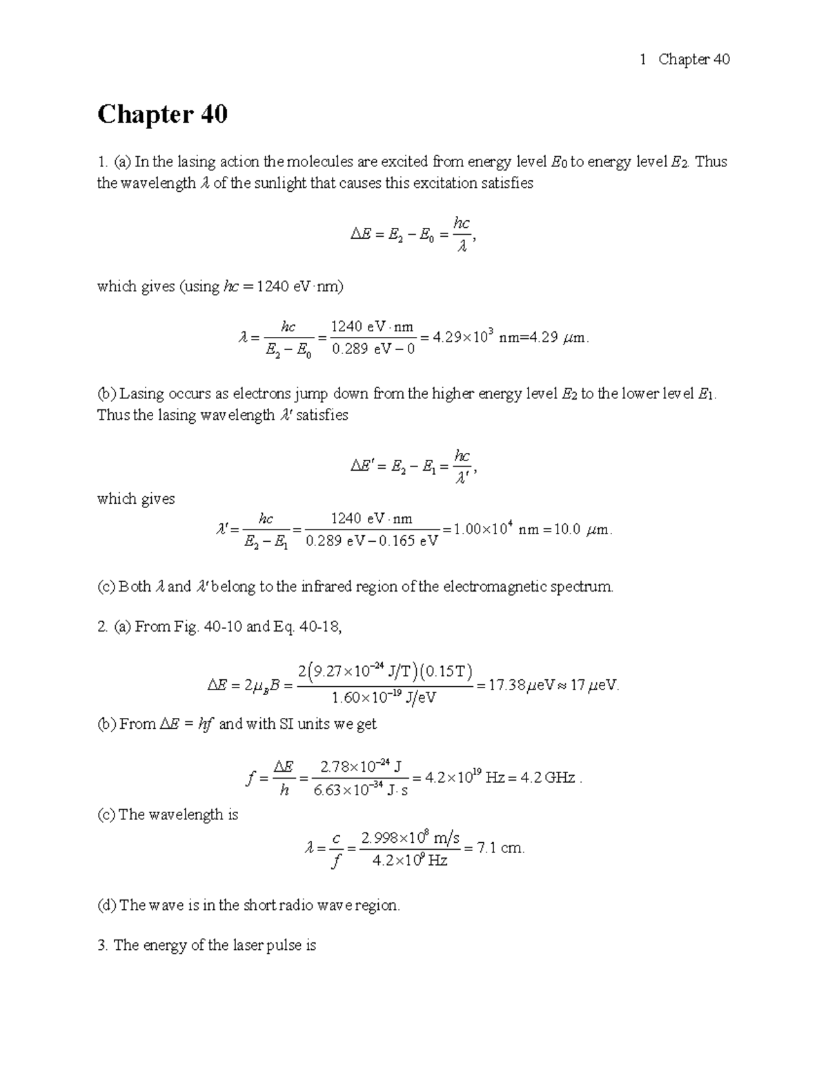 Chapter 40 Solutions: Comprehensive Methodology Notes - Studocu