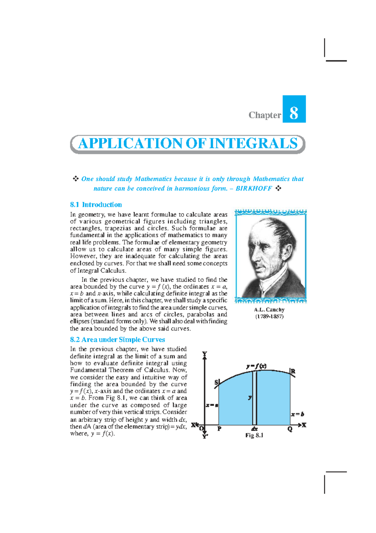 APPLICATION OF INTEGRALS Chapter 359 - Advanced Maths for Engineering ...