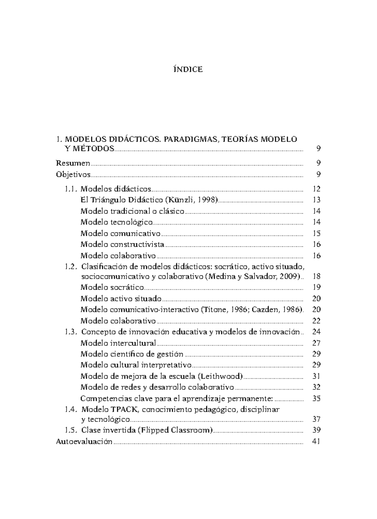 Modelos Didácticos y Funciones Docentes: Paradigmas y Métodos (EDU 101 ...