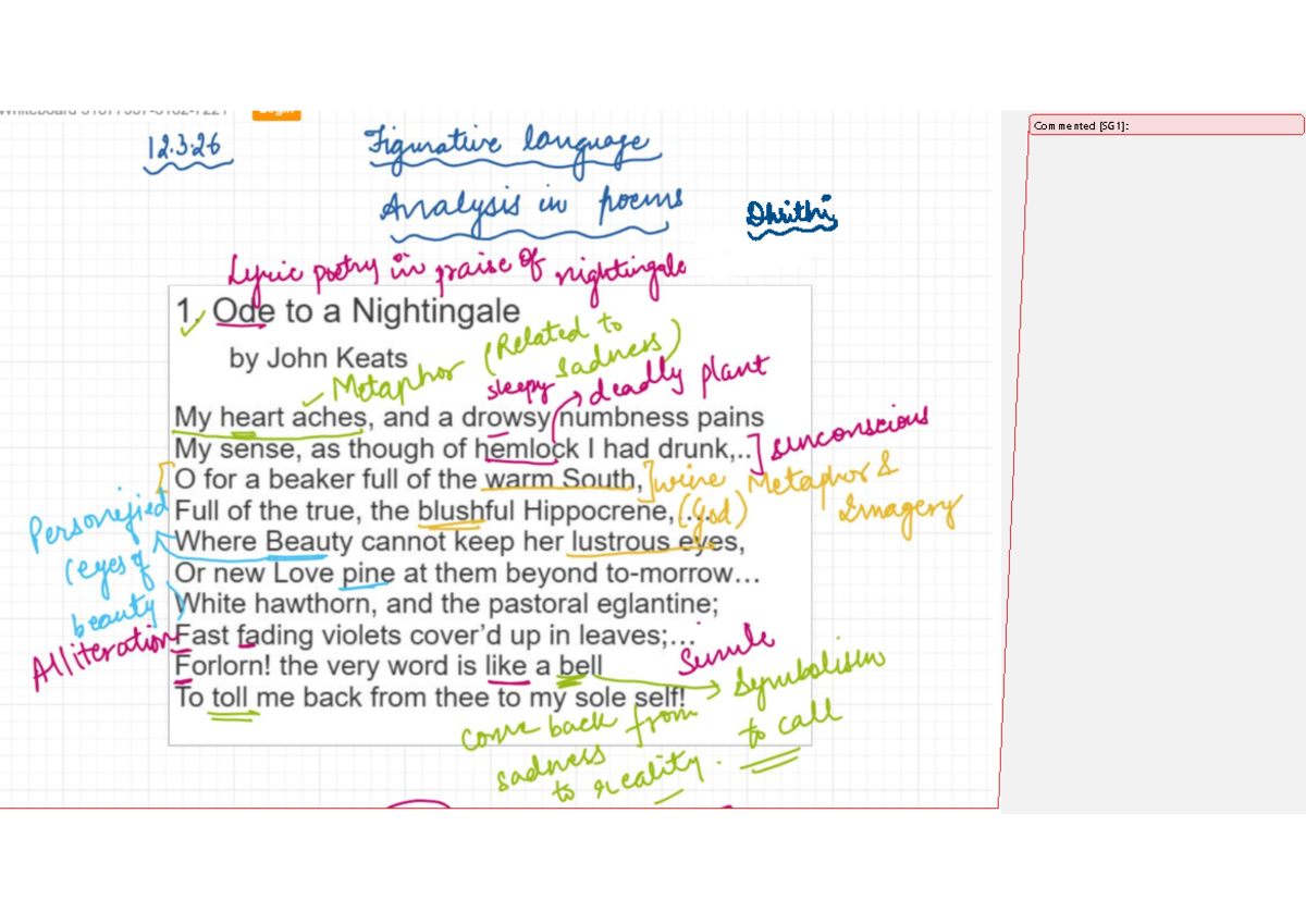 Figurative Language in Poetry & Biography Analysis (DHR 12) - Studocu