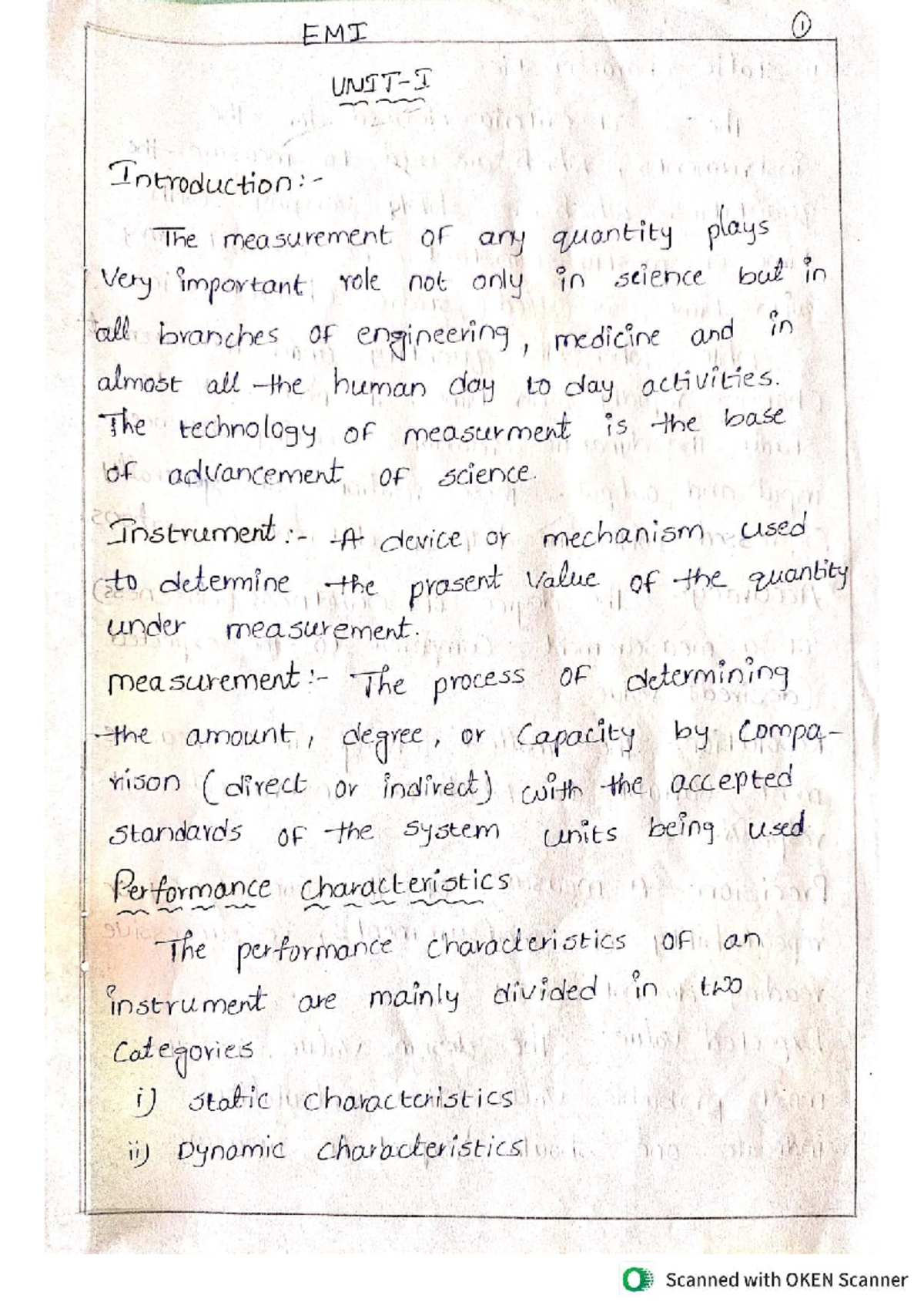 Emi - Question Paper Review and Study Guide - Studocu