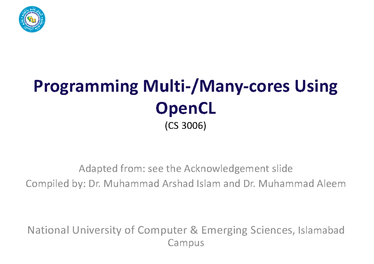 PDC CS - Mid II Exam Past Papers for Spring 2023 - Studocu
