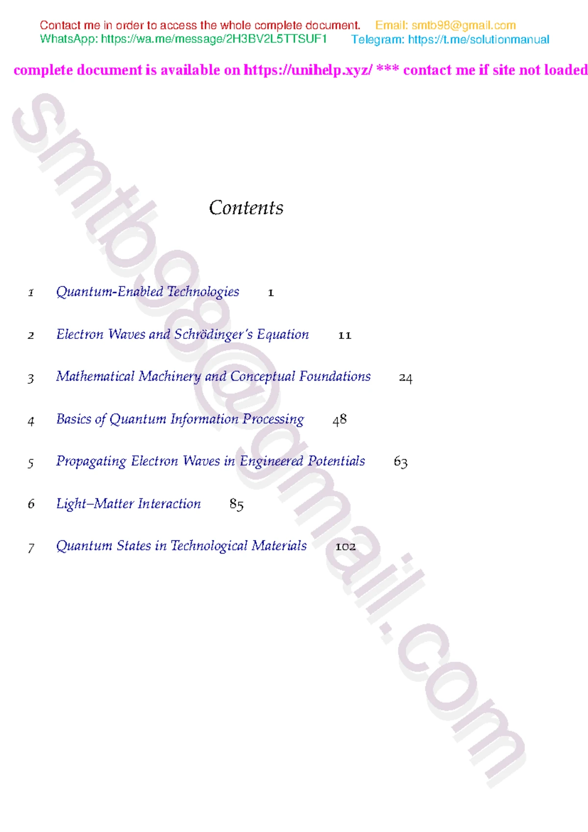 Solution Manual For Semiconductor Physics And Devices 4th Ed Ch 1