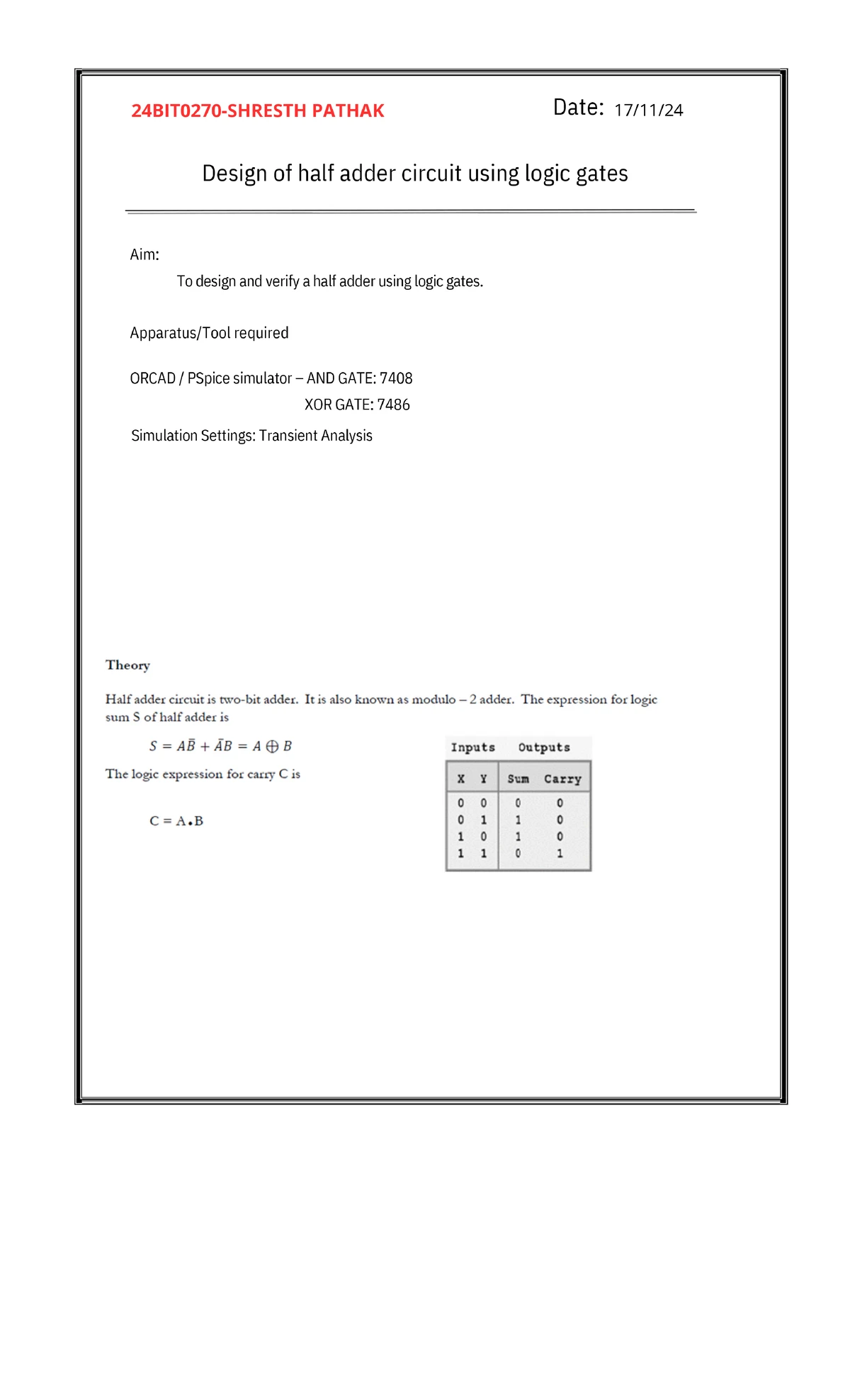 Digital Logic Design Lab Questions and Combinational Circuit Tasks ...