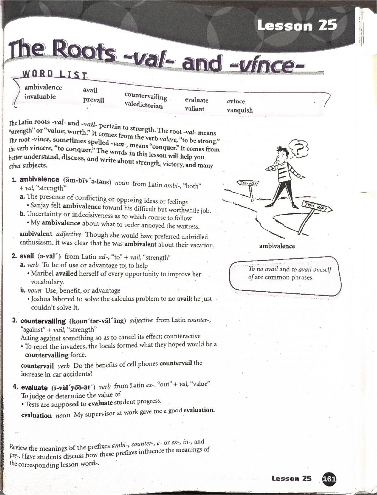 Lesson 25 & 26 Vocabulary for Quiz Preparation - Studocu