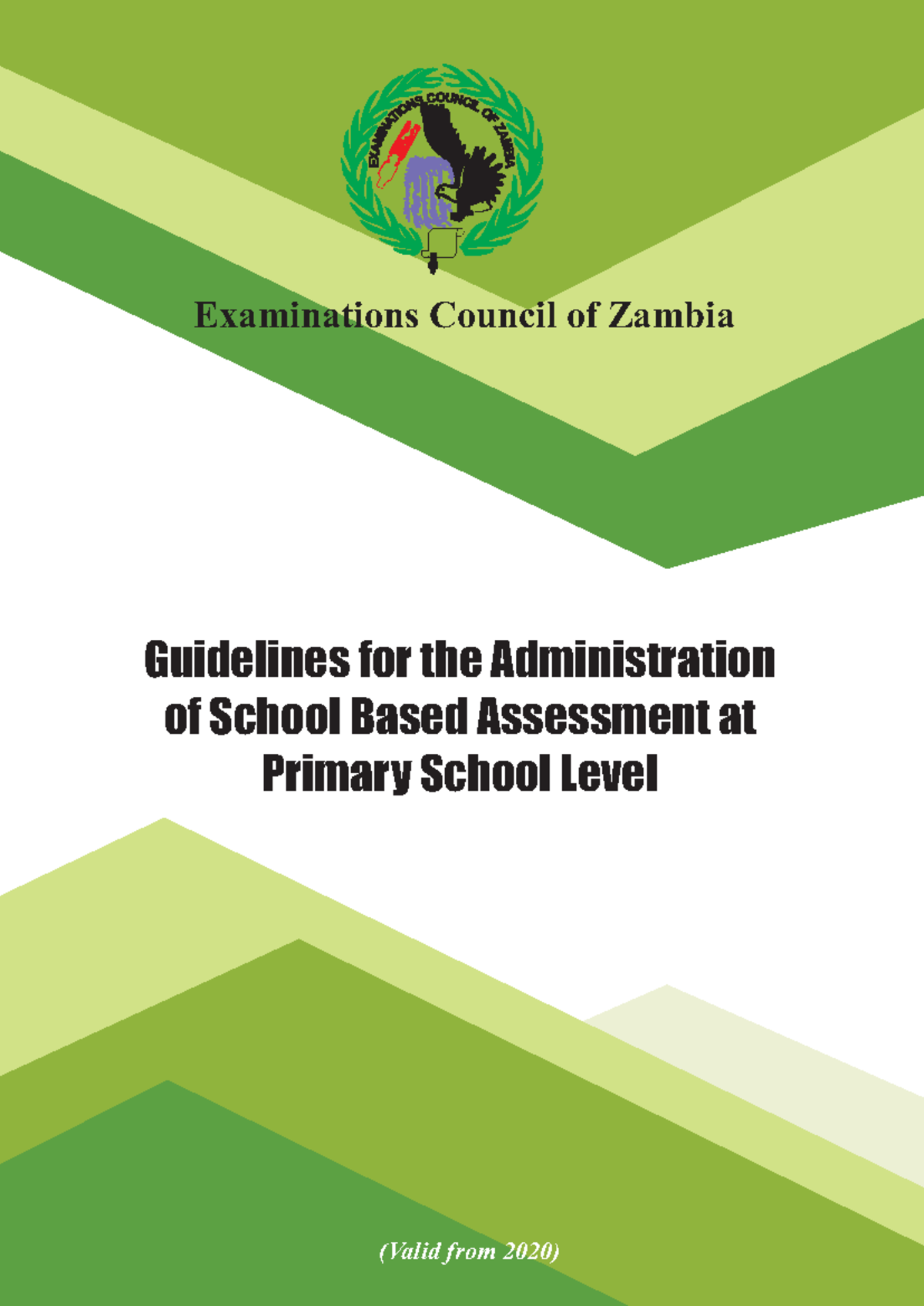 Guidelines for School Based Assessment (SBA) for Grades 5-7 (2020 ...