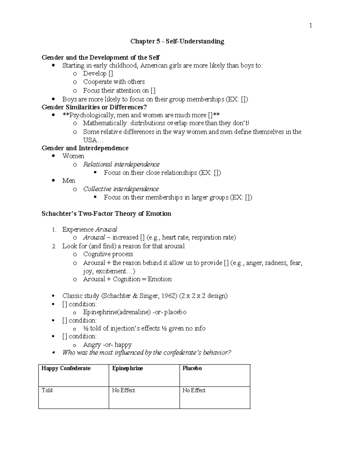 PSY 101: Chapter 5 - Gender Development & Learned Helplessness Insights ...