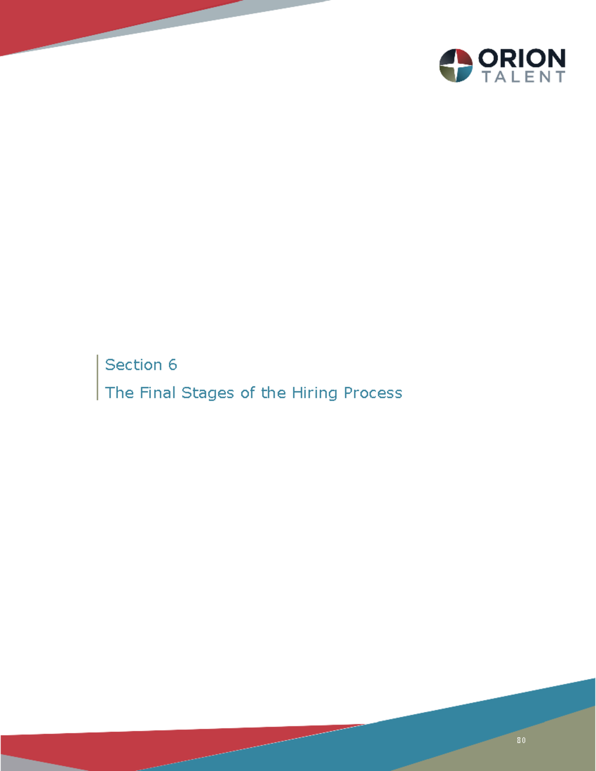 Final-Stages - abccc - Section 6 The Final Stages of the Hiring Process ...