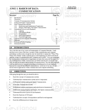Unit 1: BCS41 - Building a Simple Network Overview and Implementation ...