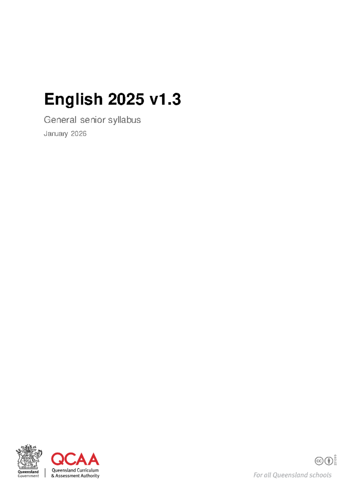 English 2025 v1.3 General Senior Syllabus Overview for 2026 - Studocu