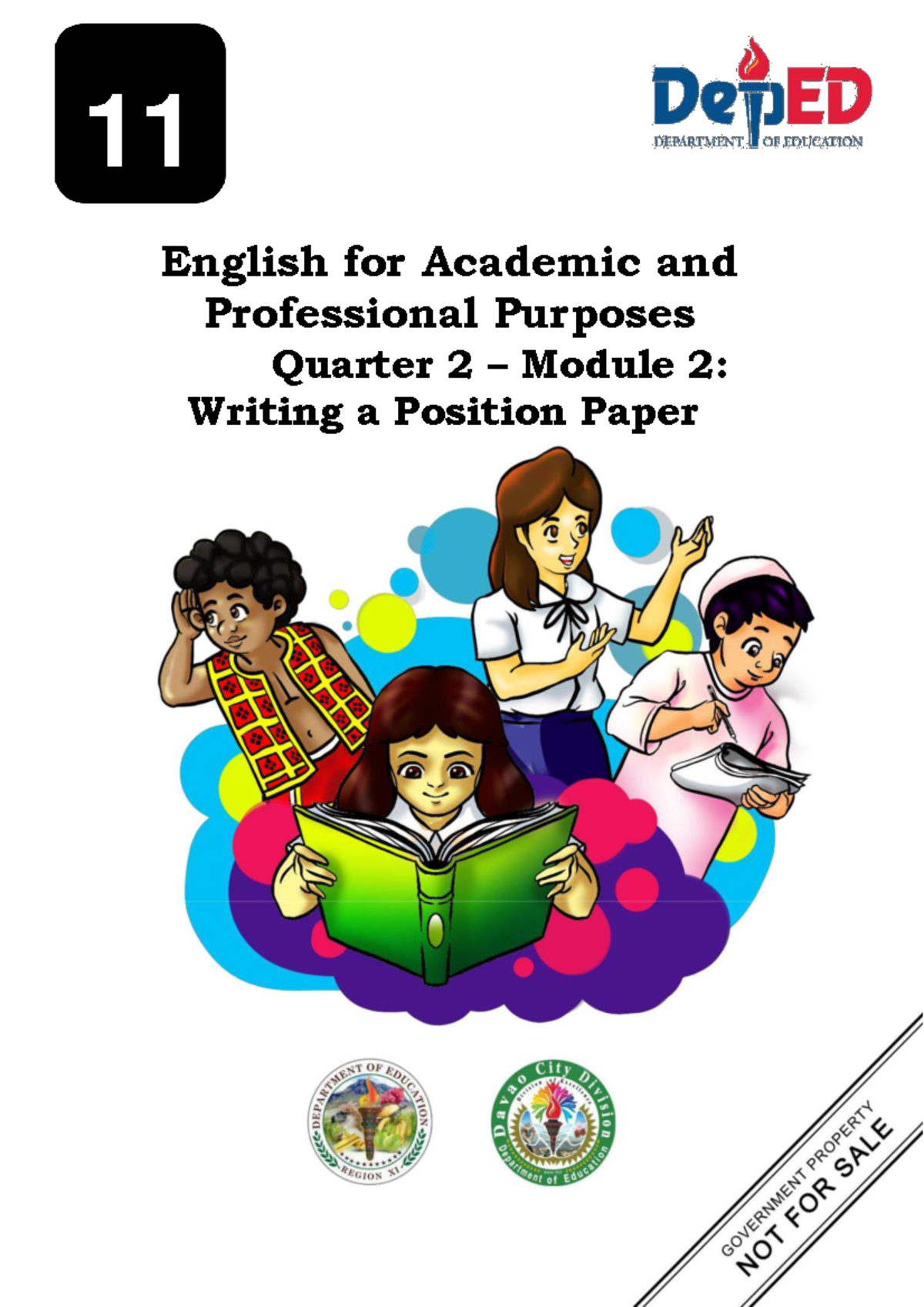 Q2 SHS EAPP Module 2: Writing a Position Paper Guide - Studocu