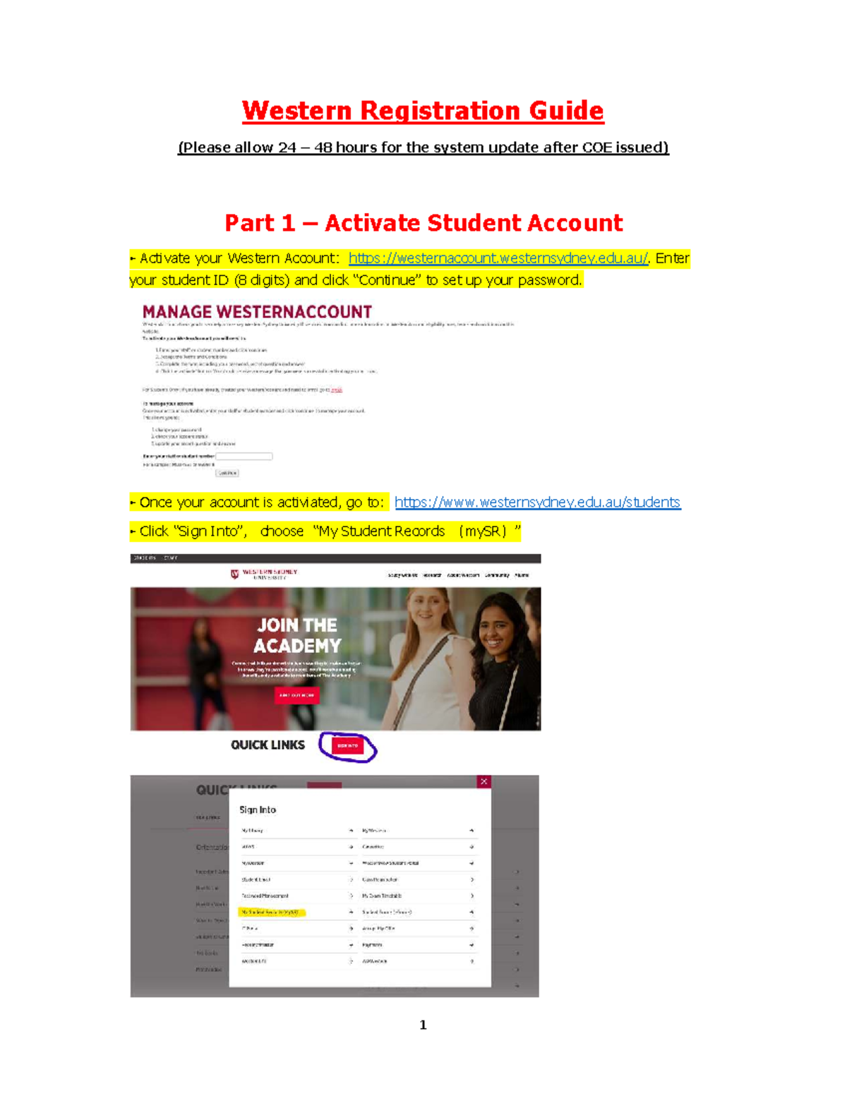 WSU Registration Guide: Student Account Activation & Enrollment Steps ...
