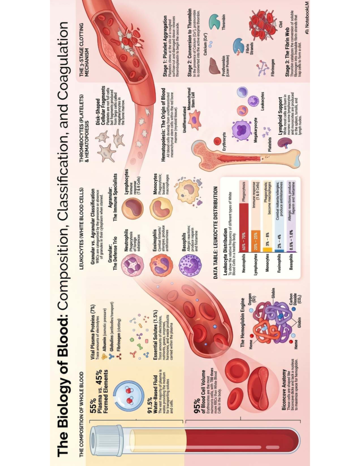 Biology of Blood: Composition, Classification & Coagulation Notes - Studocu