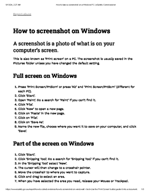 How to Use the Print Screen Key to Take a Screenshot in Microsoft ...