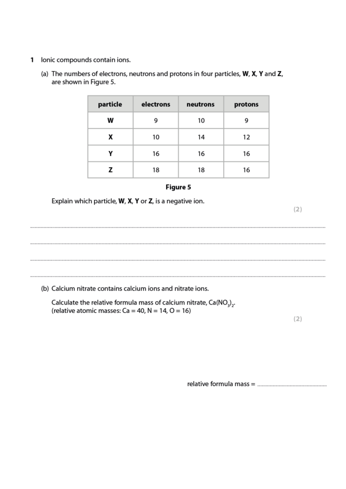 Ionic Bonding QP - Understanding Ionic Compounds and Reactions - Studocu