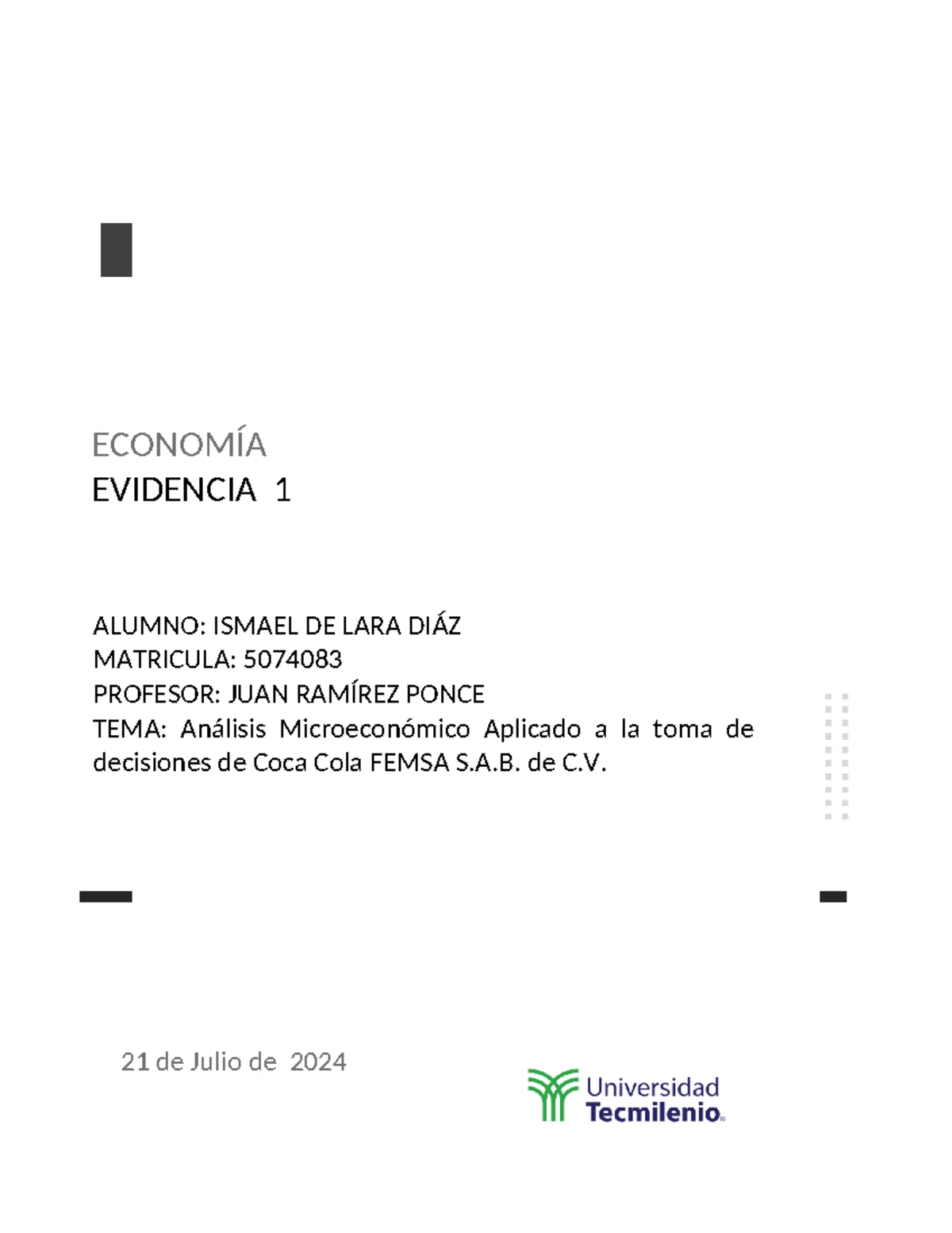 Ev 1 - Descripción de Evidencia de Resultados en Proyectos - Studocu