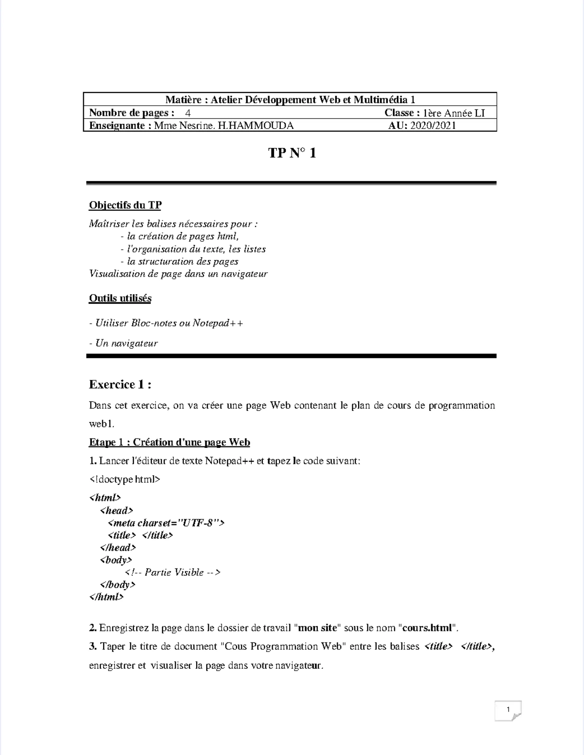 lettre de motivation vap master 1 Lettre de motivation Master Informatique | PDF | Informatique main image 0