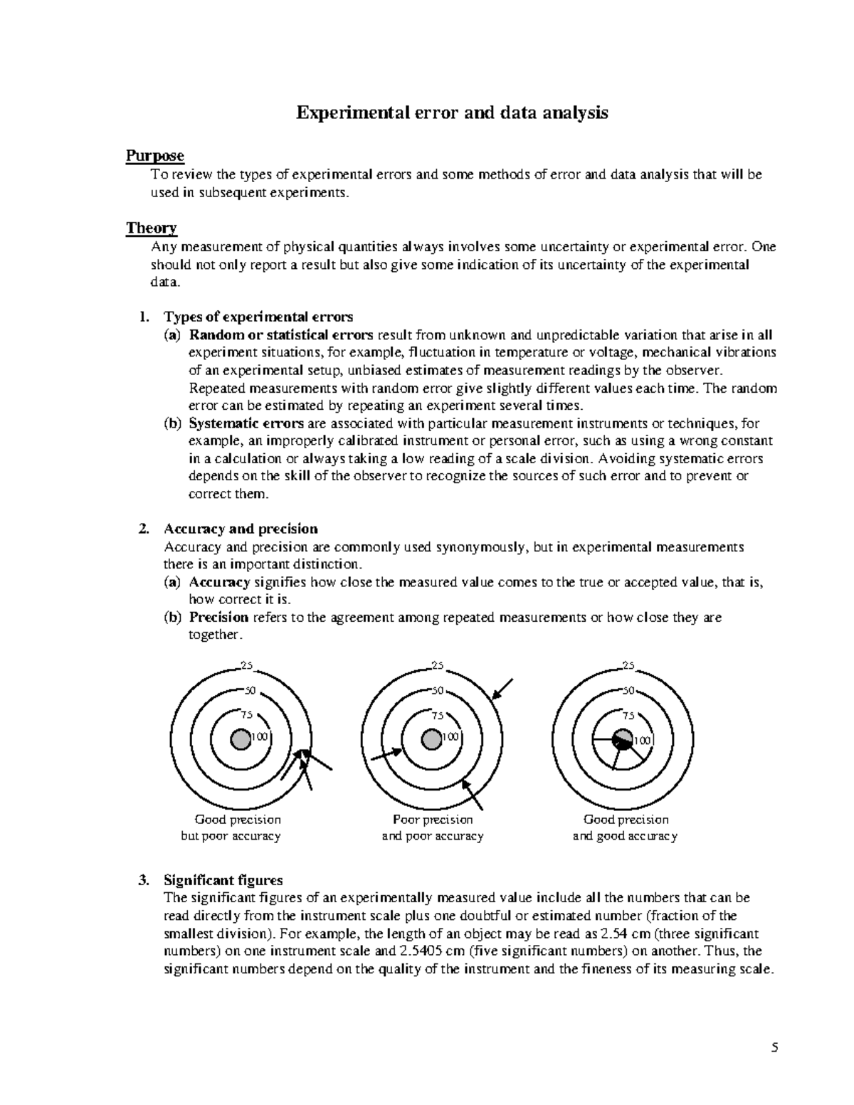 Experiment error - Its about science - Experimental error and data ...