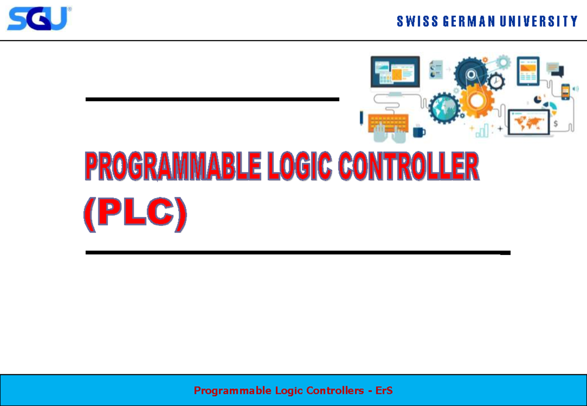 Lecture 01: Intro to PLC & Manufacturing Automation (MFG 101) - Studocu