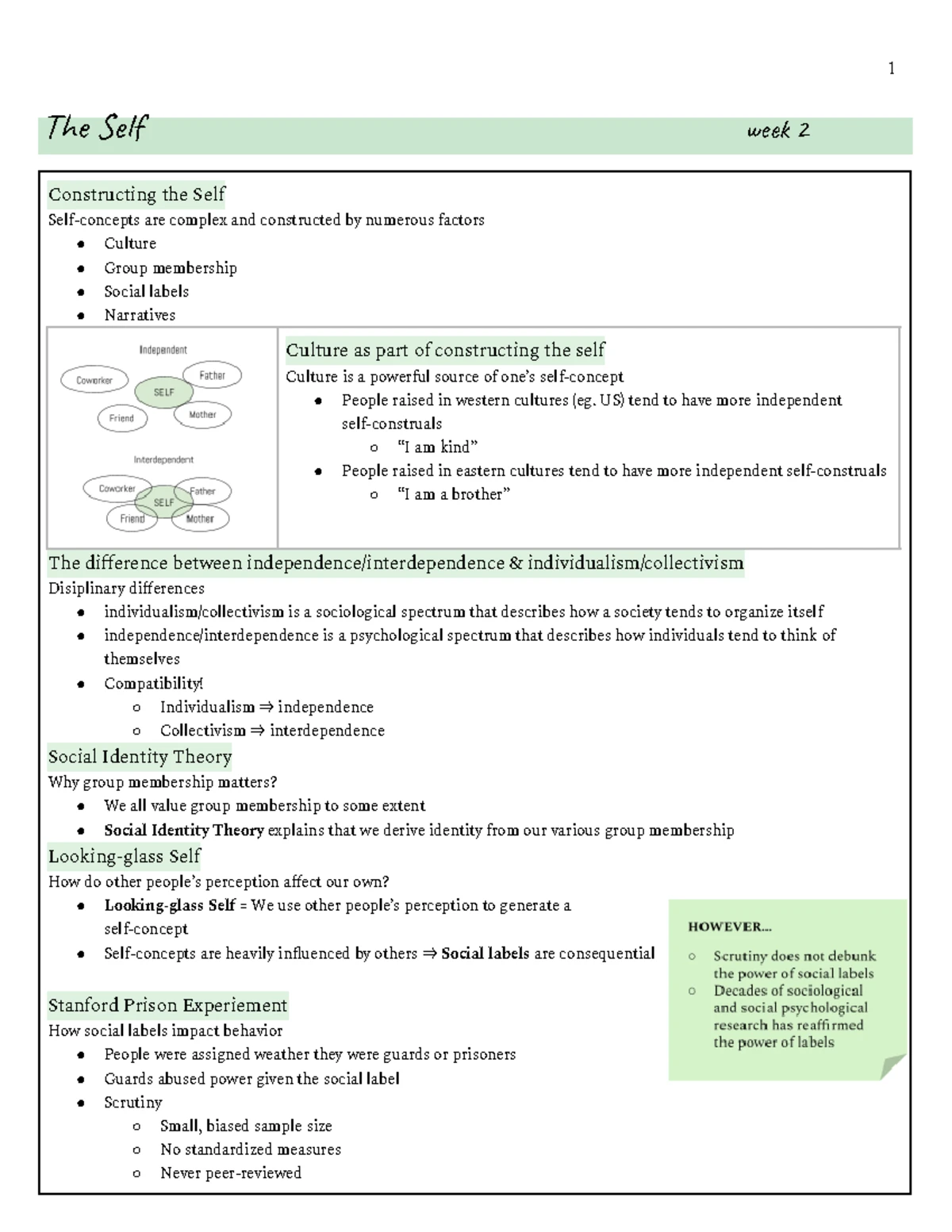 Social Psych - Chapter 4 - CH 4: SOCIAL PERCEPTION Learning objectives ...