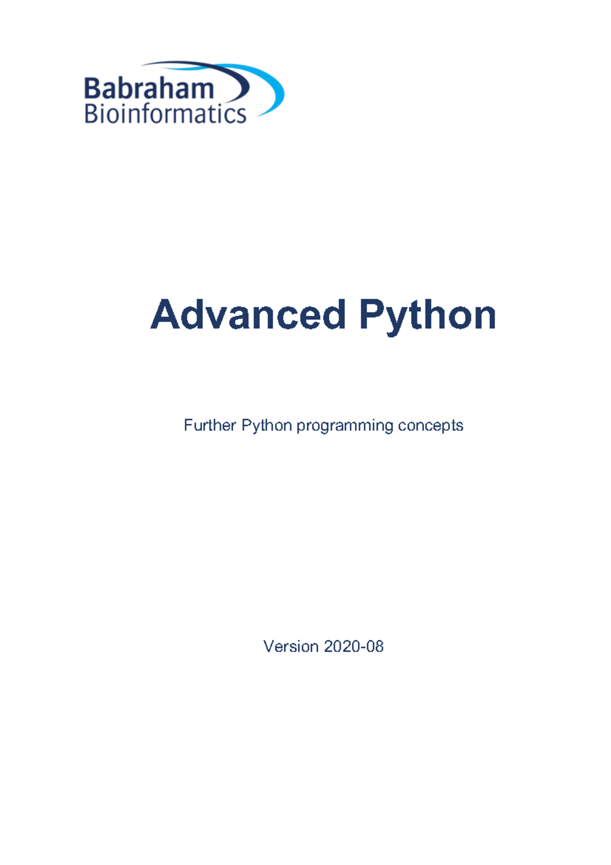 Intro to Advanced Python Concepts - A Deep Dive into Programming - Studocu