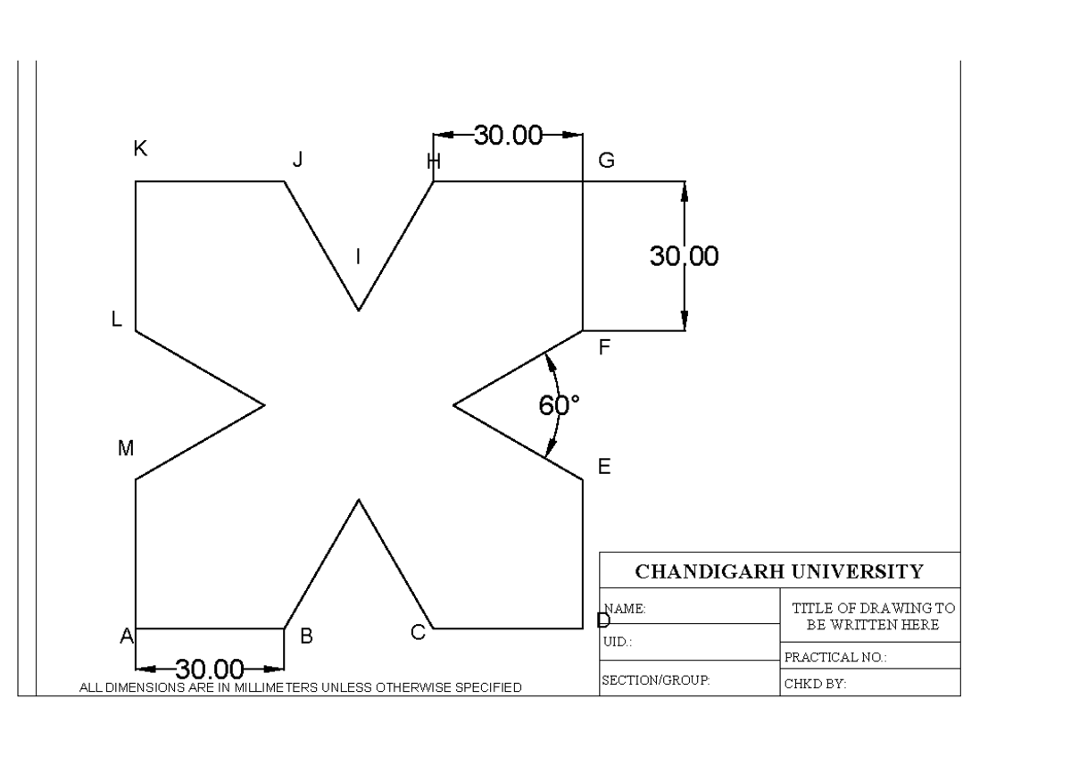 Auto CAD Template 2013-Layout 1 - Computer Graphics CAD - A 30. 60° 30 ...