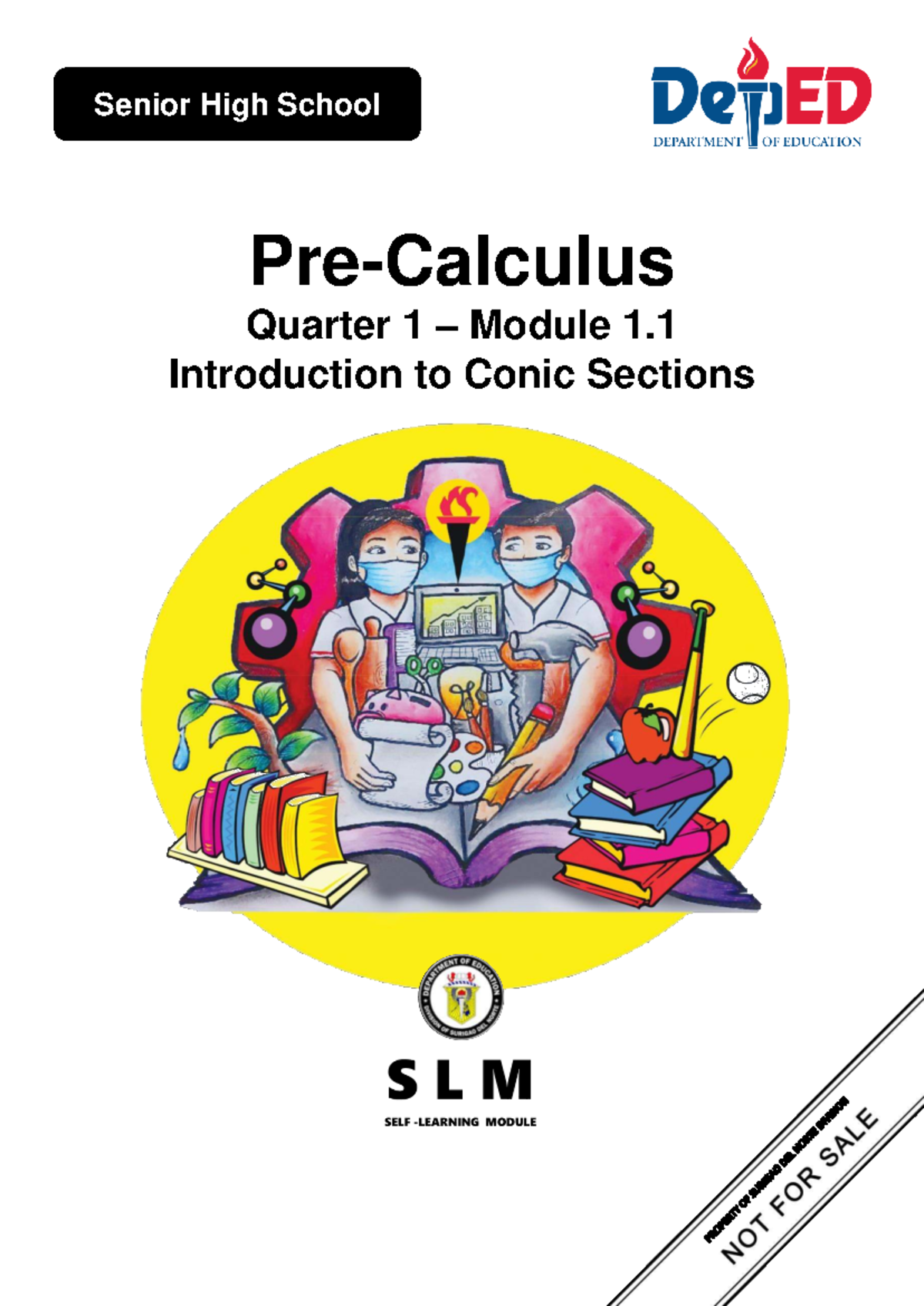 B-PRE-CALC-11-Q1M1.1: Intro to Conic Sections Module - Studocu