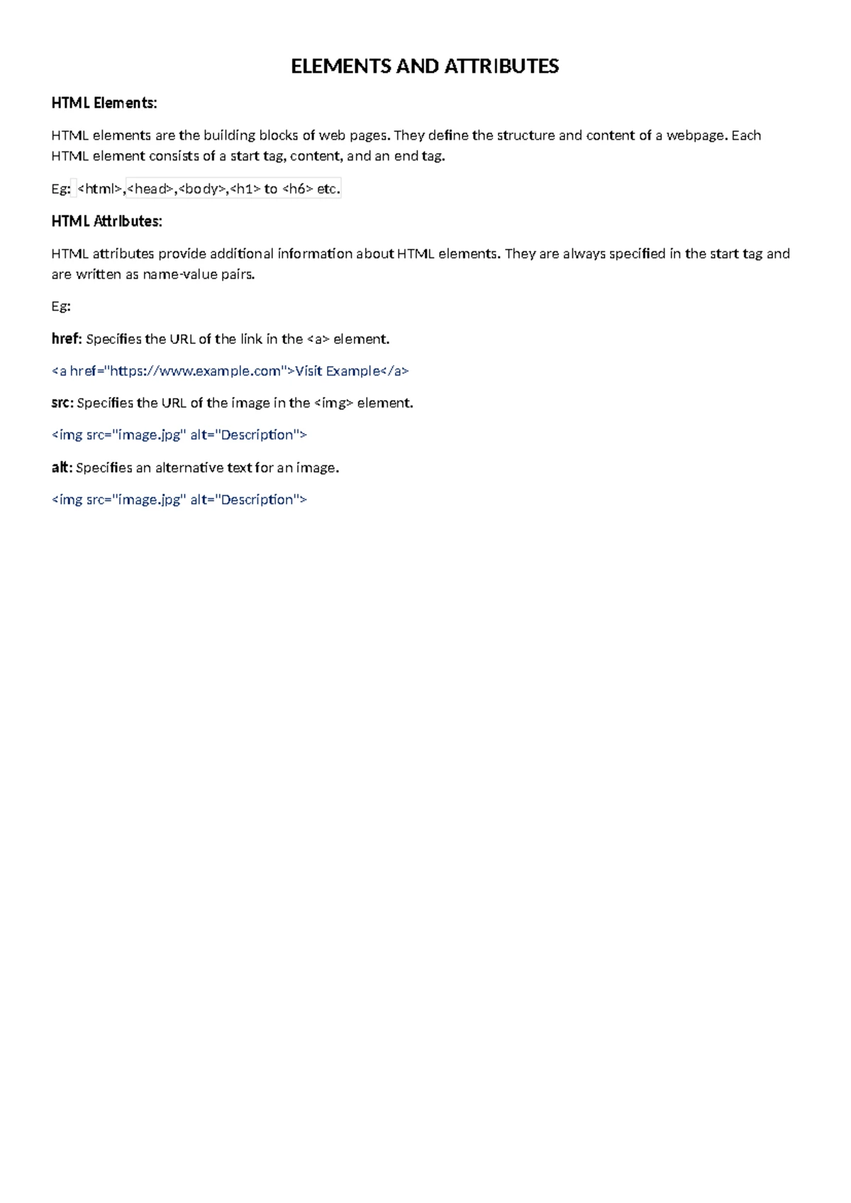 HTML Lists: Types and Usage - 04 Lists Notes for Coding Skills - Studocu