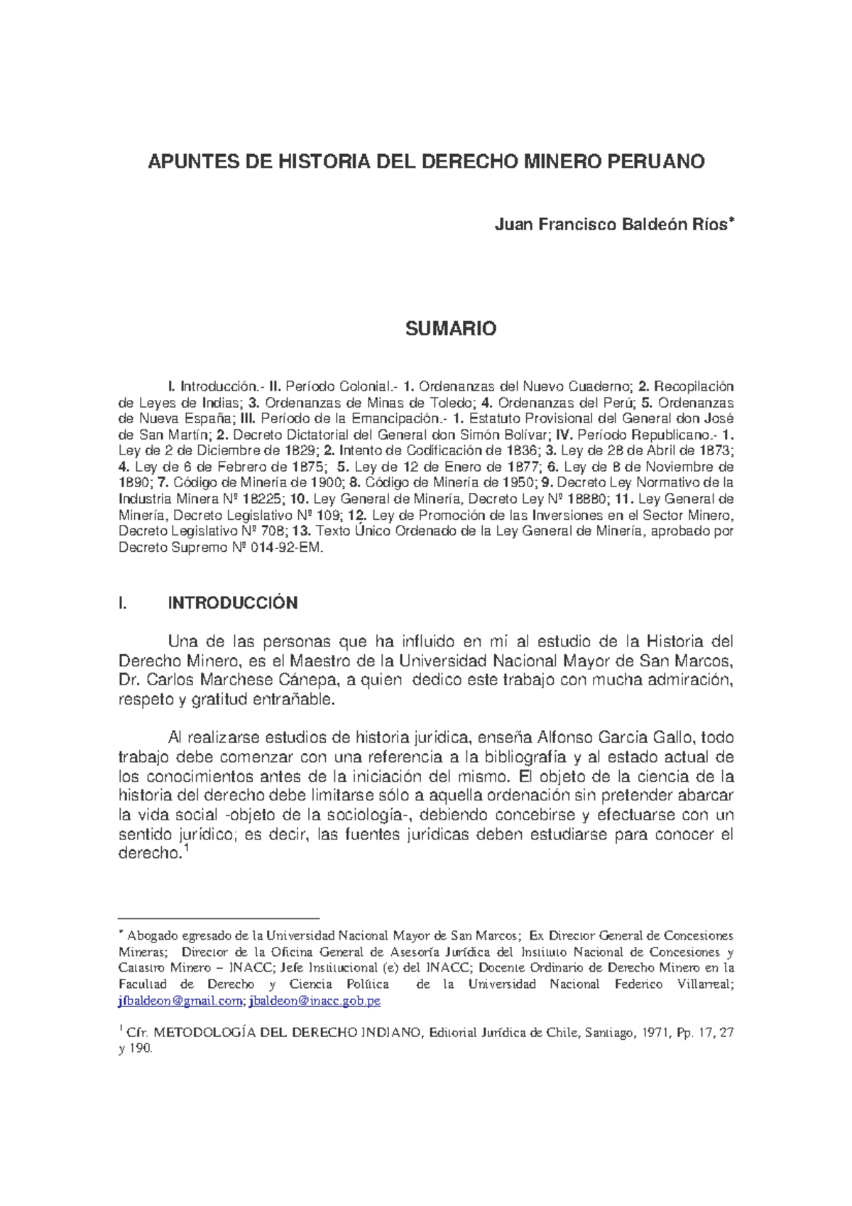 Apuntes de Historia del Derecho Minero P - Un Estudio Detallado - Document Preview