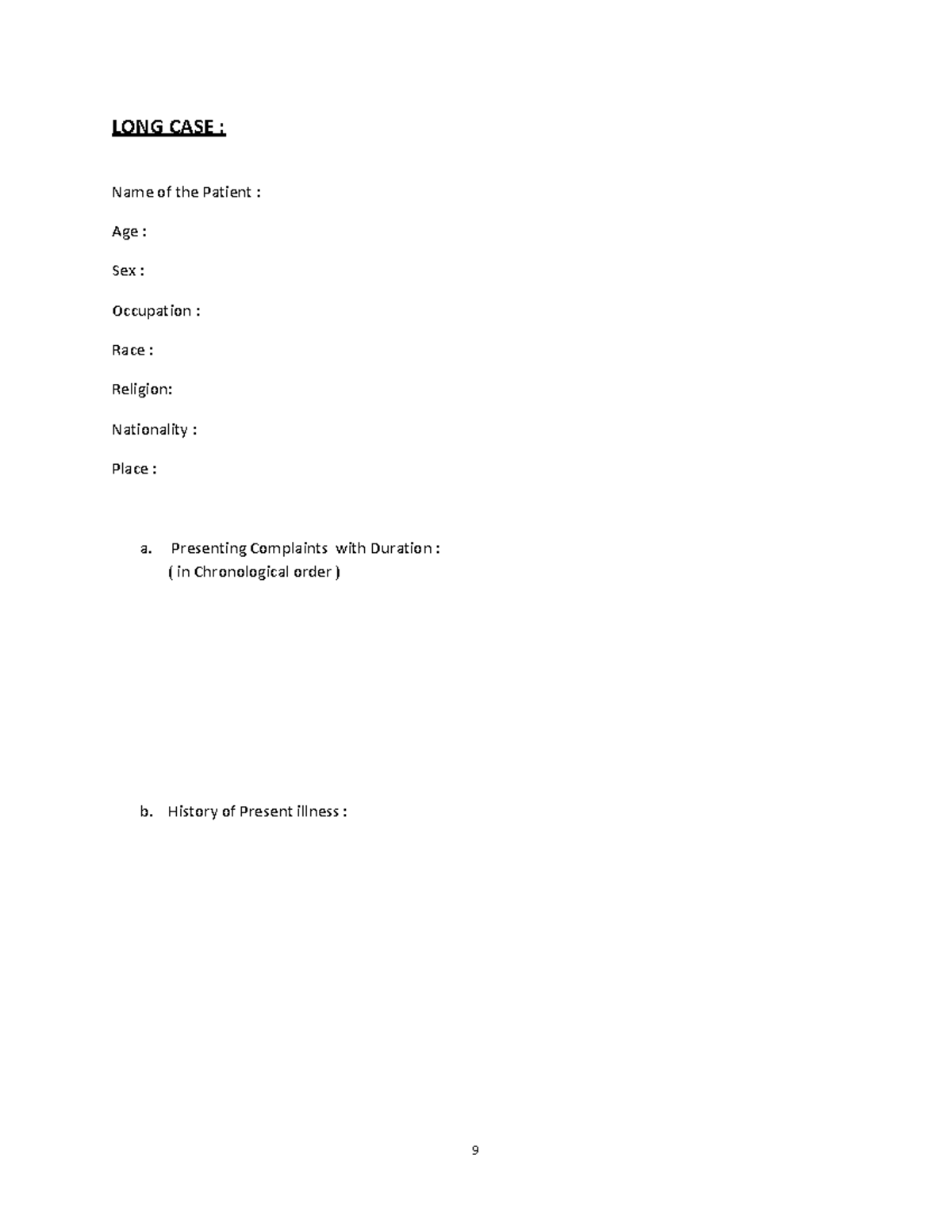 Geriatrics Case Study: Comprehensive Patient Assessment & Diagnosis ...