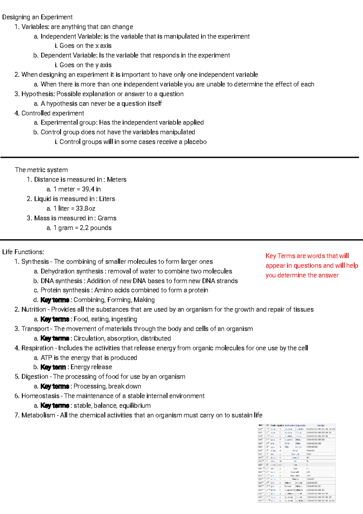 Kami Export - Bio Notes - BIOL 102 - Studocu