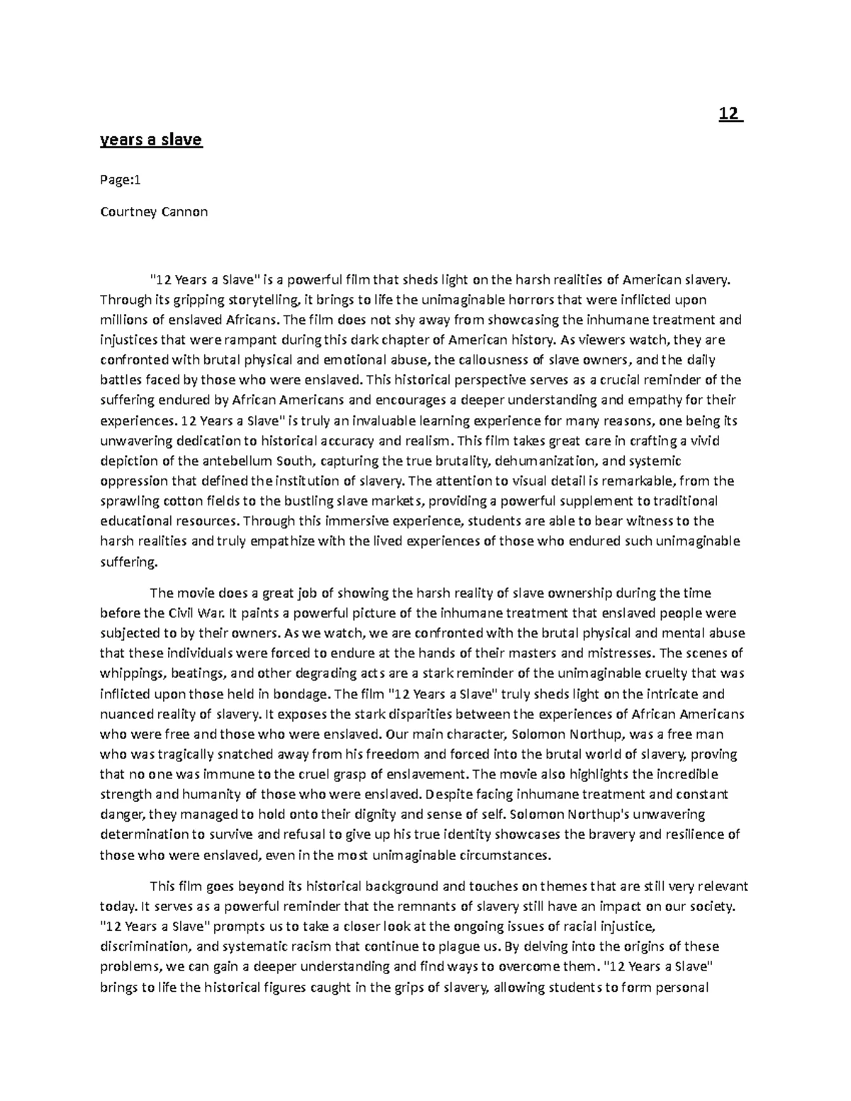 History Midterm Answers - HIST 1112 WORLD HISTORY II THE